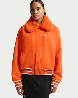 Naomi Osaka Varsity Wool Jacket. Nike.com